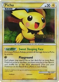 Pichu - 28/123 (Prerelease Promo) [Staff]