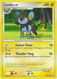 Luxio - 52/130 (Prerelease Promo)