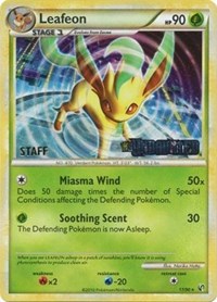 Leafeon - 17/90 (Prerelease Promo) [Staff]