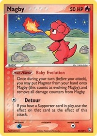 U pok-TRR-044 Magmar Pokemon EX Team Rocket Returns Card # 44 