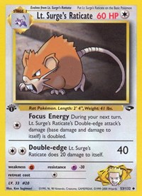 Lt. Surge's Raticate