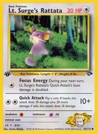 Lt. Surge's Rattata