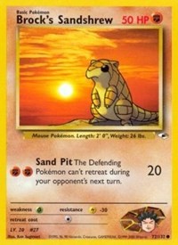 Brock's Sandshrew (72)