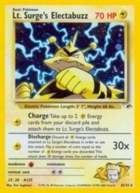 Lt. Surge's Electabuzz (6)