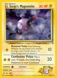 Lt. Surge's Magnemite (50)