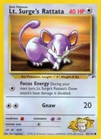 Lt. Surge's Rattata