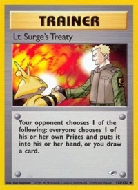 Lt. Surge's Treaty