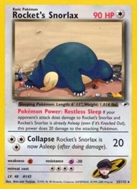 Rocket's Snorlax