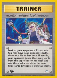 Impostor Professor Oak's Invention