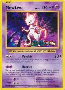 Mewtwo (XY Evolutions Prerelease)