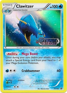 Clawitzer (XY Steam Siege Prerelease)