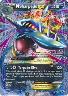 M Sharpedo EX - XY200