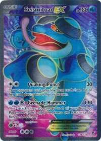 Seismitoad EX (106 Full Art)