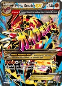 Primal Groudon EX (Omega - 151 Full Art)