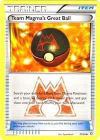 Team Magma's Great Ball