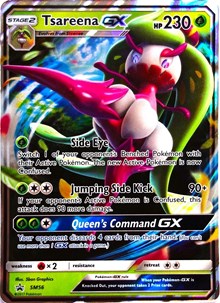 Tsareena GX - SM56 (SM Black Star Promo)