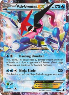 Ash-Greninja EX - XY133 (XY Black Star Promos)