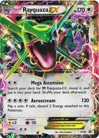 Rayquaza EX - XY66 (XY Black Star Promo)