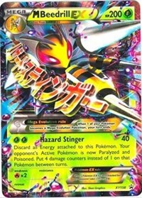 M Beedrill EX - XY158 (XY Black Star Promos)