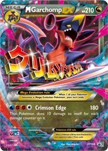 M Garchomp EX - XY168 (XY Black Star Promo)