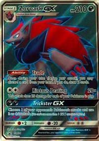 Zoroark GX - SM84 (SM Black Star Promo)