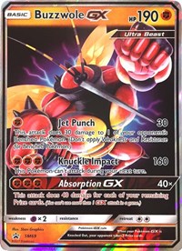 Buzzwole GX - SM69 (SM Black Star Promos)