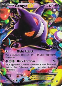 Gengar EX - 34/119 (Phantom Forces)