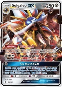 Solgaleo GX - 89 (Sun & Moon Expansion)