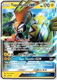 Tapu Koko GX - 47 (Guardians Rising)