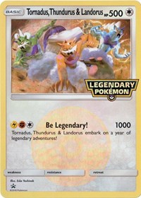 Pokemon BW42 Tornadus 2012 Forces of Nature Collection Promo Card 
