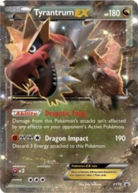 Tyrantrum EX - XY70 (XY Black Star Promo)