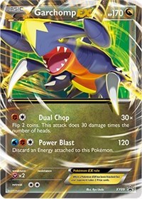 Garchomp EX - XY09 (XY Black Star Promo)