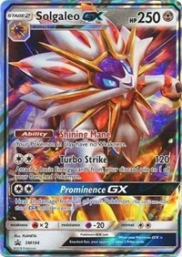 Solgaleo GX - SM104 (SM Black Star Promo)