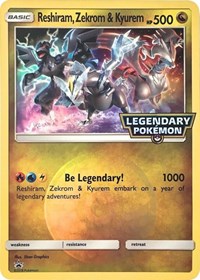 Pokemon Reshiram Zekrom EX 5Eja