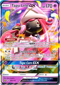 Tapu Lele GX - 60a (Yellow A Alternate Cards)