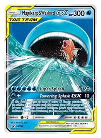 Magikarp & Wailord GX - SM166 (SM Black Star Promo)