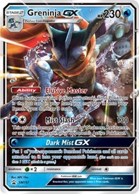 Greninja GX - SM197 (SM Black Star Promo)