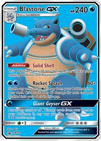 Blastoise GX - SM189 (Black Star Promos)