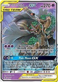 Trevenant & Dusknoir GX - SM217 (SM Black Star Promo)