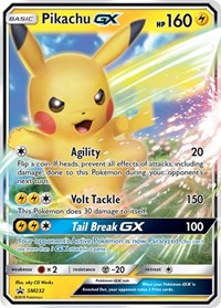 Pikachu GX - SM232 (SM Black Star Promo)