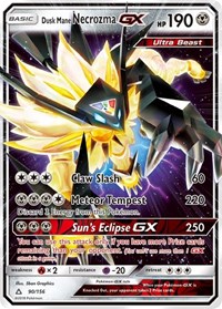 Dusk Mane Necrozma GX - 90/156 (Ultra Prism)