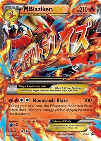 M Blaziken EX - XY86 (XY Black Star Promos)