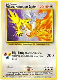 Articuno, Moltres and Zapdos (Warner Bros. Promo)