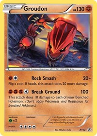 Groudon - XY52 (XY Black Star Promo)