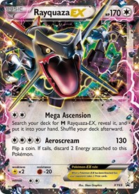 Rayquaza EX - XY69 (XY Black Star Promo)