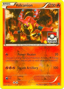 Pokemon Card 2016 Xerneas Volcanion Fennekin Braixen League Promo