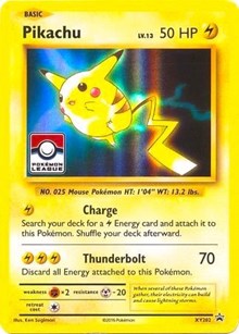 Pikachu - XY202 (League Promo)