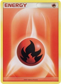 Fire Energy (2007 Unnumbered D/P Style Non-Holo)