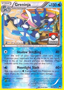 Greninja - 40/122 (League Promo) [2nd Place]