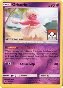 Oricorio - 55/145 (League Promo) [2nd Place]